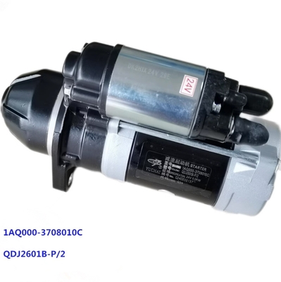 DCEC 4BT Máy khởi động động cơ diesel 1AQ000-3708010C cho xe JAC 24V 6.0KW 10 răng