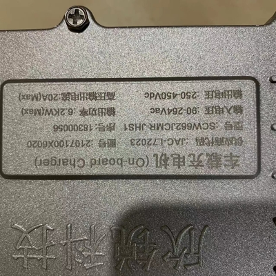 20A ON-BOARD CHARGER cho xe điện 6.2KW Điện lượng đầu ra 250-450Vdc Điện áp đầu ra