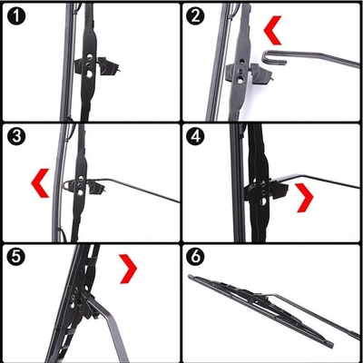 HFC1040 40cm/50cm/53m/55cm Máy lau kính chắn gió cho phụ tùng xe tải JAC/JMC1030/1040